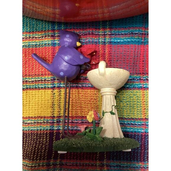 Russ Berrie Tweet Along with Me “Refreshing Moments” Bird Figurine #13061 - Picture 7 of 16